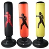 160 cm uppblåsbar boxväska Vuxen Barn Boxning Stans Kickande Sandbag PVC Uppblåsbar Tumbler Gym Kids Training Target3762969