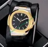 16 Estilos Clássicos de Luxo 40mm 5711r Pulseira de Couro Ásia 2813 Relógios Masculinos Automáticos Relógios Esportivos Calendário Relógios de Couro