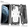With Holster Belt Clip For TCL T-Mobile Revvl 5G 4 Plus Heavy Duty Rotatable Kickstand Shockproof Defender Case Built In Screen Protector