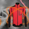 Giacca da ciclismo termica calda invernale a maniche lunghe ARSUXEO Giacca sportiva traspirante antivento Abbigliamento da bicicletta Maglia da ciclismo MTB