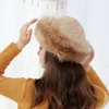 Elegant Women Fur Hat New Arrival Elastic Warm Natural Raccoon Cozy Russian Ushanka Hats Winter Thick Warm Ears Fashion Bomber Cap1111675