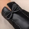 الموضة الجديدة Bowknot الأنيق والمرأة ذات جودة عالية القفازات الجلدية الخريف والشتاء الحرارية قفازات أنثى حار الأزياء-2019