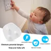 Babyproofing Safety Socket Covers 12 Packs Plug Socket Protector Plug Guard Electrical Protectors voor thuis en school-wit