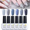 Ukiyo 6 Stück grauer Nagellack mit Geschenkbox, 8 ml, weinroter Gellack, UV-LED-Soak-Off-Gel-Nagellack, Hybridlacke311023857636