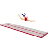 Gratis frakt 5x1x0.1m används kommersiell uppblåsbara gymmatta Tumble airtrack gymnastik matta uppblåsbara flygspår till salu