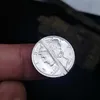 76pcs米国のコイン1916-1945さまざまな年齢の銀メッキセットの硬貨の明るい水銀コピーコイン