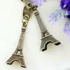 Eiffel Tower Bierek Retro Brązowy Mini Dekoracja Torre Paris Tour Eiffel Key Key Klucz Key Key Pierścień Women Bag Carm Wisant G196P