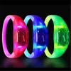 Muzyka Aktywowana kontrola LED Migające Bransoletka Light Up Bangle Nadgarstek Club Party Bar Cheer Luminous Ręcznie Ring Glow Stick Night Light