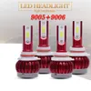Lampes de voiture MINI phares LED Kit Ampoule Haut Bas Faisceau Combo 9005 9006 6000K 22000LM
