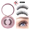 Magnetische eyeliner wimpers kit magnetische 3D-wimpers valse wimpers langdurige oogliner valse wimpers met met een pincet