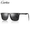 Carfia Men Classic Square Sun Sunshes Fashion Polarise Sunglasses for Men Women 2018 Designer Brand Accessories 100 UV400 C190226903761