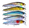 Yeni Gerçekçi Balık Minnow Flaş Lazer Balıkçılık Cazibesi 8.5 cm 9.2g aerodinamik vücut dart eylem Askıya alma yem