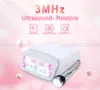 Best Selling 3 Mhz Ultrasonic Ultrasonic Cavitação Massageador Facial Máquina de Beleza Limpeza Da Pele Nutrients Absorção de Absorção Facial