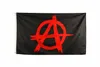 3x5 pieds 90X150cm Anarcho Anarchy drapeau rouge prix de gros usine 100% Polyester