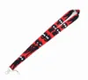 Cartoon Nekkoorden Sleutelhanger Badgehouder ID Creditcardpas Hangtouw Lariat Lanyard voor sleutels Anime Accessoires