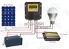 Freeshipping 20a MPPT太陽電荷コントローラソーラーレギュレータ15-30％多数の電力12V / 24V太陽電池パネルシステム