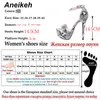 Aneikeh 2019 Serpantin Platformu Yüksek Topuklu Sandalet Yaz Seksi Ayak Bileği Kayışı Açık Toe Gladyatör Parti Elbise Kadın Ayakkabı Boyutu 4-9