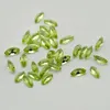 Gute Qualität Marquis 2x4-4x8 Fünf Größen Facette Schnitt authentisch natürlicher Peridot halbprecious lous Edelstein für Schmuck Setting 30pcs284a