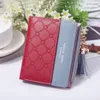 Wallet Brand Woman Short Fund Small Change Pakket Hit Color Wallet Zipper -knoppakket Wallet Wallets Europese portemonnees voor dames304P