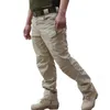 Asker Diz Pad Taktik Su Geçirmez Pantolon Cargos Streç Camo Nefif Üniforma Gençlik Taktik Pantolon Polyester Properi Çalışma CX200629