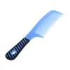 Wide-tooth shower comb handtag plast våt frisyr frisör frisyr verktyg mjuk plast kam frisör massage kam