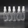 En gros Vide Échantillon Vaporisateur Bouteilles 80 ml En Plastique Transparent Bouteille De Parfum Flacons 1500 pcs/lot DHL Livraison Gratuite