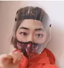 Amerikaanse transparante beschermende masker anti-mist gezicht schild volledige gezicht isolatie vizier bescherming volledige gezicht voorkomen spattende druppels veiligheid