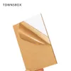 1/8" Thick Clear Acrylic Square Board Acrylic Block Blanks Plexiglass Cover Custom Shapes Craft Perspex Panel Lucite Sheet Board