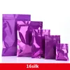 6*8cm 16Silk 녹색 알루미늄 호일 가방 알루미늄 도금 평평한 바닥 풀 뼈 가방 차 음식 포장 가방