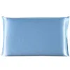 2026inch Silk Satin Pillowcase Home Multicolor Ice Silk Pillow Case Zipper Pillow Cover Double Face Envelope Bedding Pillow Cover2749225