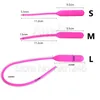 Keuschheitsgeräte 10 Speed ​​Harnral Vibrator männlicher Masturbator Silikon Vibration Penisstopfen #e07