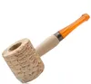 Natural Corn Cob Smoking Pipe Mini Tobacco Pipes Portable Healthy Cigarette Holder 36pcs/lot Wholesale Smoking Accessories