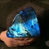 About 1000g-700g Natural labradorite quartz flash stone crystal mineral healing3293