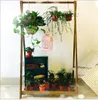 Landing flower rack Furniture Indoor flowerpot stand Solid Wood Flowers Pot Shelf Balcony plant decoration