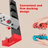 Sterownik gry Ładowarka Ładowarka Dock Stoisko Uchwyt do Nintend Switch Joy-Con Joycon Gamepad Game Console Nowy