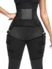 3-em-1 de cintura alta instrutor Coxa Trimmer Hip Enhancer Yoga fitness Peso Bundas Hip Lifter Slimming Suporte Belt Enhancer Shapewear para Mulheres