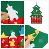 Christmas Tree Advent Calendar Felt Fabric Countdown Xmas Display Decor Ornament