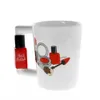 Criativo canecas de cerâmica menina ferramentas kit beleza especiais unha polonês lidar com chá caneca café copo canecas personalizadas para presente feminino c19041260w