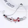 All'ingrosso-925 braccialetto di perline di fascino del pendente del cane di Murano misura i monili del braccialetto del fumetto di Pandora