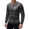 Designer Herrenpullover Strickwolle bestickter Pullover Slim Fit Sweatshirt Herren Sportpullover Mantel Jacke Pullover Strickjacke Herrenbekleidung