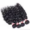 10-28inch water Wave,100g/pcs 4pcs/lot 5A Peruvian Hair brazilian indian Malaysian Virgin Human Hair Weave Bundles