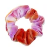 Färgglada elastiska hårband Ponytail Holder Scrunchies Bind hårgummiband för flickor pannband Lady Hair Accessories4850318