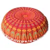 8080 cm soffa dekorativa kuddar mandala golv kudde rund bohemisk meditation kudde ottoman pouf kudde case1674533