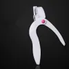 1 PC Stainless steel & Plastic Nail Art Nail Edge Clipper Cutter Acrylic Gel False Tips Manicure Tool RRA2349