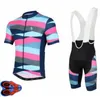 Morvelo Hoge Kwaliteit Korte Mouw Cycling Jersey en Bib Shorts Pro Team Race Tight Fit Fiets Kleding Set 9D Gel Pad