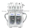 Multifunctionele 6in1 H2 O2 Hydra Facial Dermabrasie Hydro Microdermabrasie Peeling Vacuüm Huid Schoonmaak Water Aqua Zuurstof Spuitapparaat