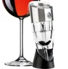 Aeratore per vino regolabile a 6 velocità Aeratore per vino ad aerazione rapida Vino rosso Whisky Aeratore magico Decanter Beccuccio per beccuccio con strumenti per barra di supporto