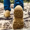 Outdoor Men Turystyka Buty Wodoodporna Oddychająca Walka Taktyczna Armia Buty Desert Training Sneakers Buty antypoślizgowe Trekking