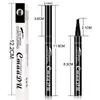 Cmaadu brand makeup liquid eyebrow pencil waterproof long lasting 4 fork tips black coffee microblading eyebrow tattoo pen
