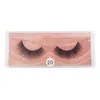 Großhandel 10 Stile Wimpern 3D-Nerzwimpern rosa Paket Natürliche Nerz-Fälschungswimpern Make-up Falsche Wimpern 70 Paare